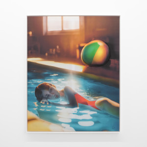 Autofiction: Indoor Swimming Pool (Beach Ball), 2023
