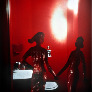 Red Bathroom
