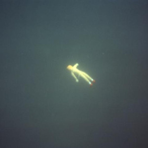 Boy/ Bottle/ Green Background