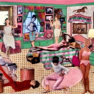 The Instant Decorator (Pink and Green Bedroom/ Slumber Party)