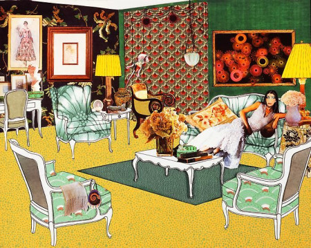 The Instant Decorator (Green Living Room)