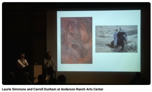 Laurie Simmons and Carroll Dunham at Anderson Ranch Arts Center