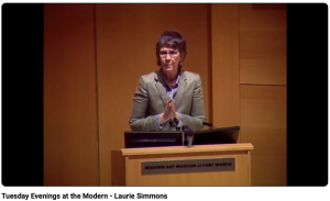 Tuesday Evenings at the Modern - Laurie Simmons